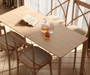 Modern Dining Table And Chairs-ID:660341985