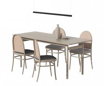 Modern Dining Table And Chairs-ID:564205886