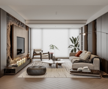 Modern A Living Room-ID:249170064