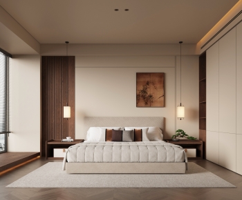 New Chinese Style Bedroom-ID:645507107