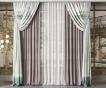 New Chinese Style The Curtain-ID:601459987