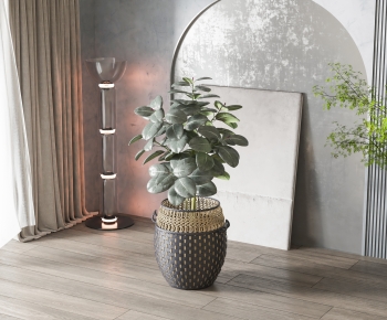 Modern Ground Green Plant Potted Plants-ID:160711059