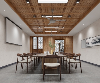 New Chinese Style Meeting Room-ID:979798087