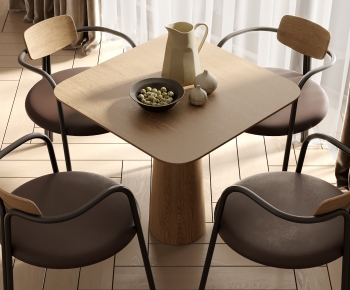Modern Dining Table And Chairs-ID:973772053
