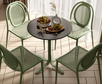 Modern Dining Table And Chairs-ID:633296978