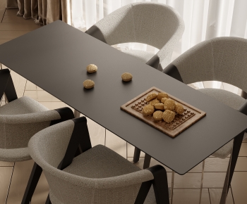 Modern Dining Table And Chairs-ID:106460094