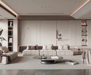 Modern A Living Room-ID:589603909