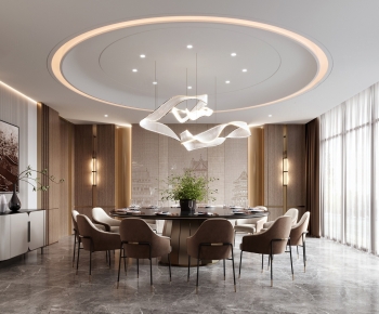 New Chinese Style Dining Room-ID:778604986