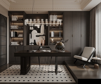 French Style Study Space-ID:555228957