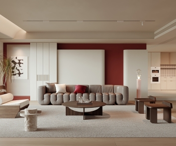 Modern A Living Room-ID:564429832