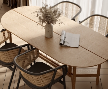 Modern Dining Table And Chairs-ID:120116007