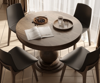 Modern Dining Table And Chairs-ID:896378996