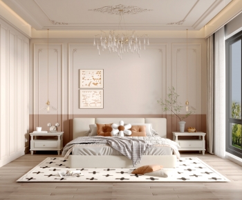 French Style Bedroom-ID:710946082