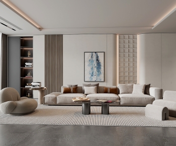 Modern A Living Room-ID:420762064