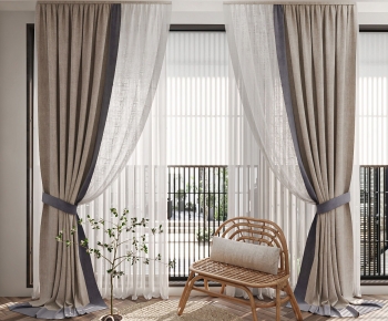 New Chinese Style The Curtain-ID:423824072