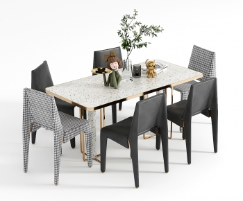 Modern Dining Table And Chairs-ID:981533057