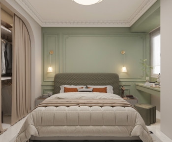 French Style Bedroom-ID:681719063