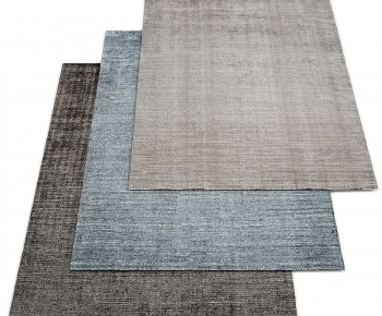 现代方形地毯-ID:747981154