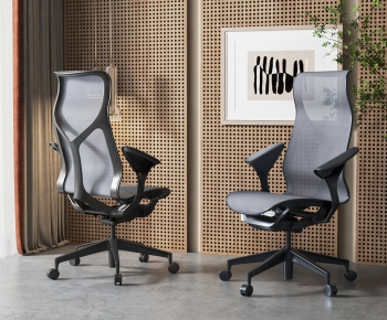 Modern Office Desk And Chair-ID:887419942