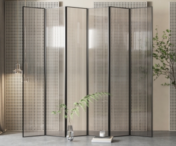 Modern Glass Screen Partition-ID:370836971