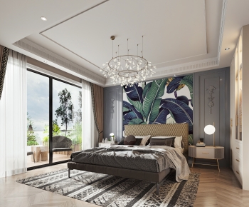French Style Bedroom-ID:145791055