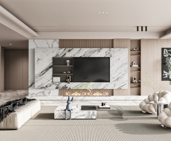 Modern A Living Room-ID:268465042