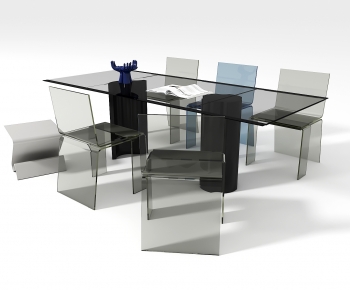Modern Dining Table And Chairs-ID:300347099
