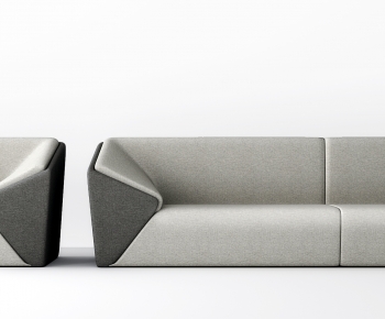 Modern Single Sofa-ID:445152041