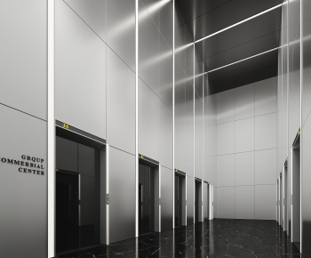 Modern Corridor/elevator Hall-ID:312253955