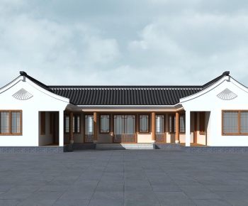 Chinese Style Ancient Architectural Buildings-ID:249867924