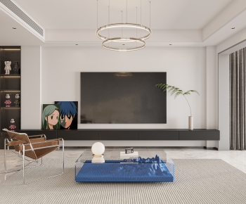 Modern A Living Room-ID:403142938