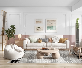Nordic Style A Living Room-ID:369987966