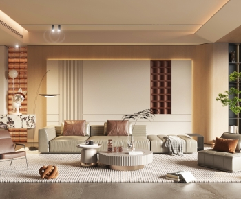 Modern A Living Room-ID:141801127