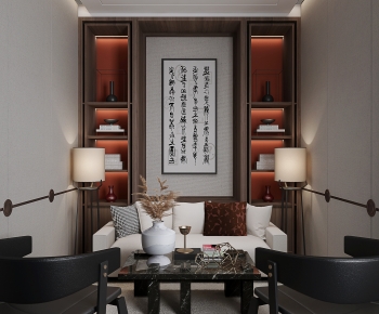New Chinese Style Office Negotiation Area-ID:573649882