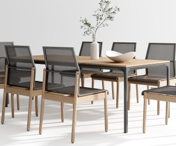 Modern Dining Table And Chairs-ID:859533075