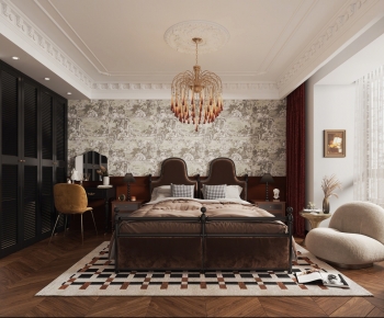 French Style Bedroom-ID:787743098