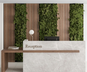 Modern Reception Desk-ID:957916984