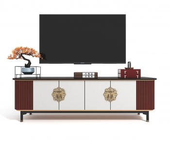 New Chinese Style TV Cabinet-ID:449906118