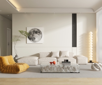 Modern A Living Room-ID:799040087