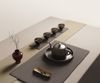 New Chinese Style Tea Set-ID:622514015