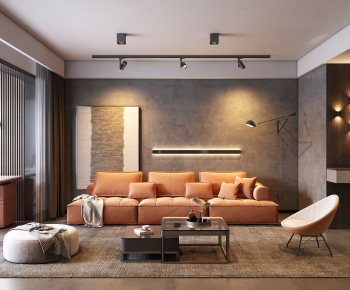 Modern A Living Room-ID:778033027