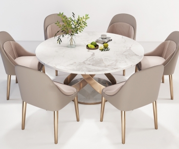 Modern Dining Table And Chairs-ID:986248976
