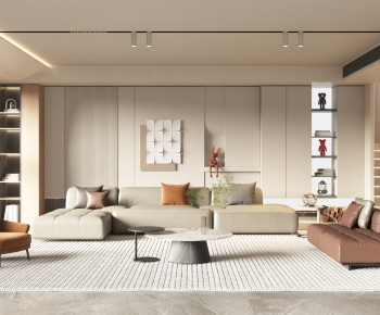 Modern A Living Room-ID:820530892