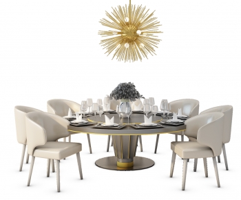 Modern Dining Table And Chairs-ID:971647985