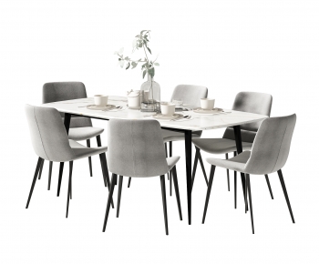 Modern Dining Table And Chairs-ID:271537073