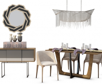 Modern Dining Table And Chairs-ID:241801021