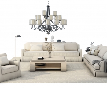 Simple European Style Sofa Combination-ID:326968914