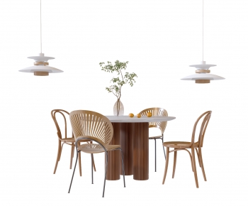 Nordic Style Dining Table And Chairs-ID:300257929