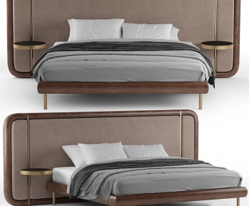 Modern Double Bed-ID:276956085