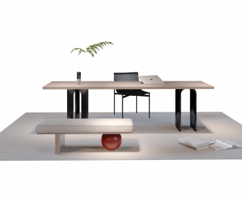 Nordic Style Dining Table And Chairs-ID:900659691